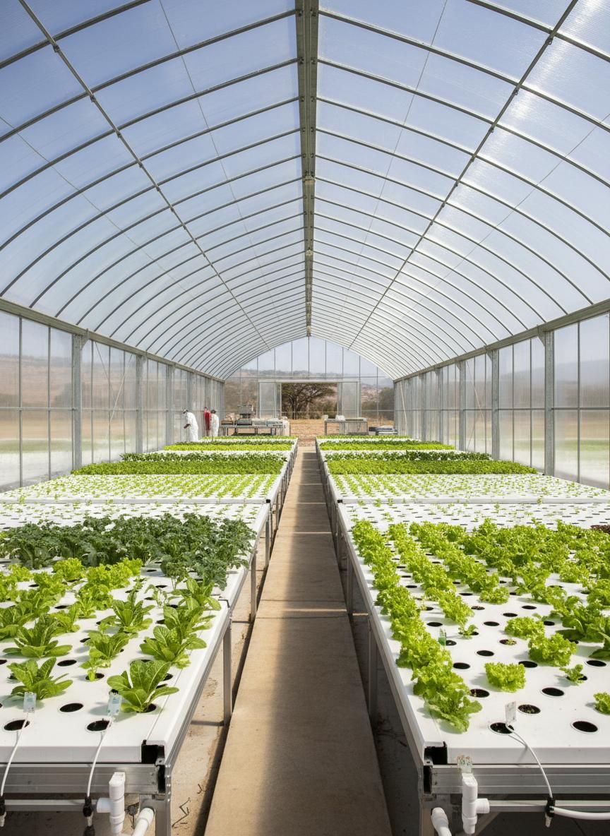 Modern greenhouse