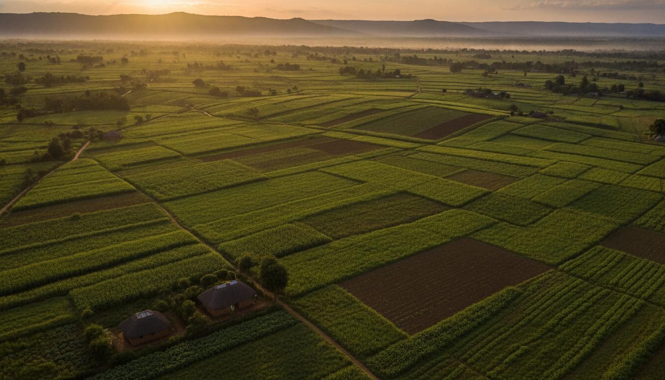 Kenyan agricultural landscape